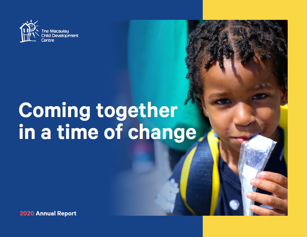 Macaulay Child Development Centre 2020 Annual Report